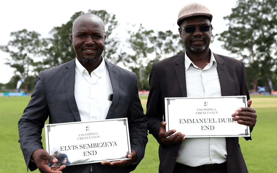 Takashinga Names Bowling Ends After Dube and Sembezeya