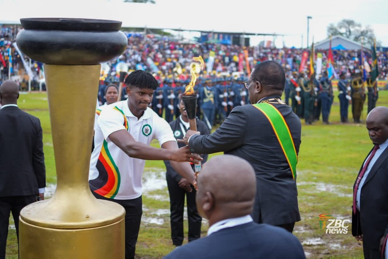 Ngarava presents Independence Flame at Maphisa celebrations